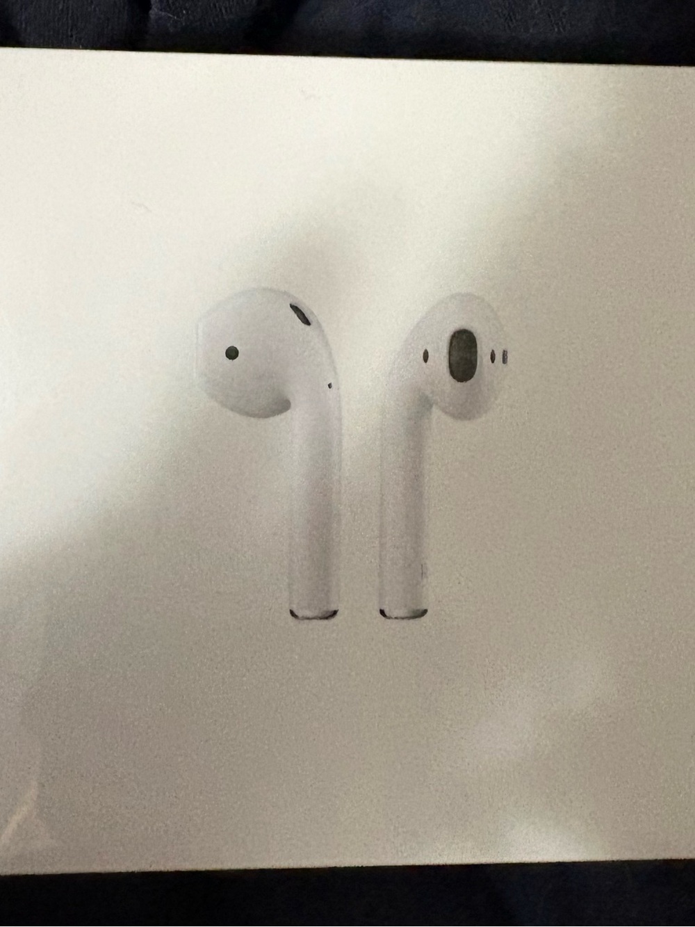 Apple air pods with charging case. Never opened